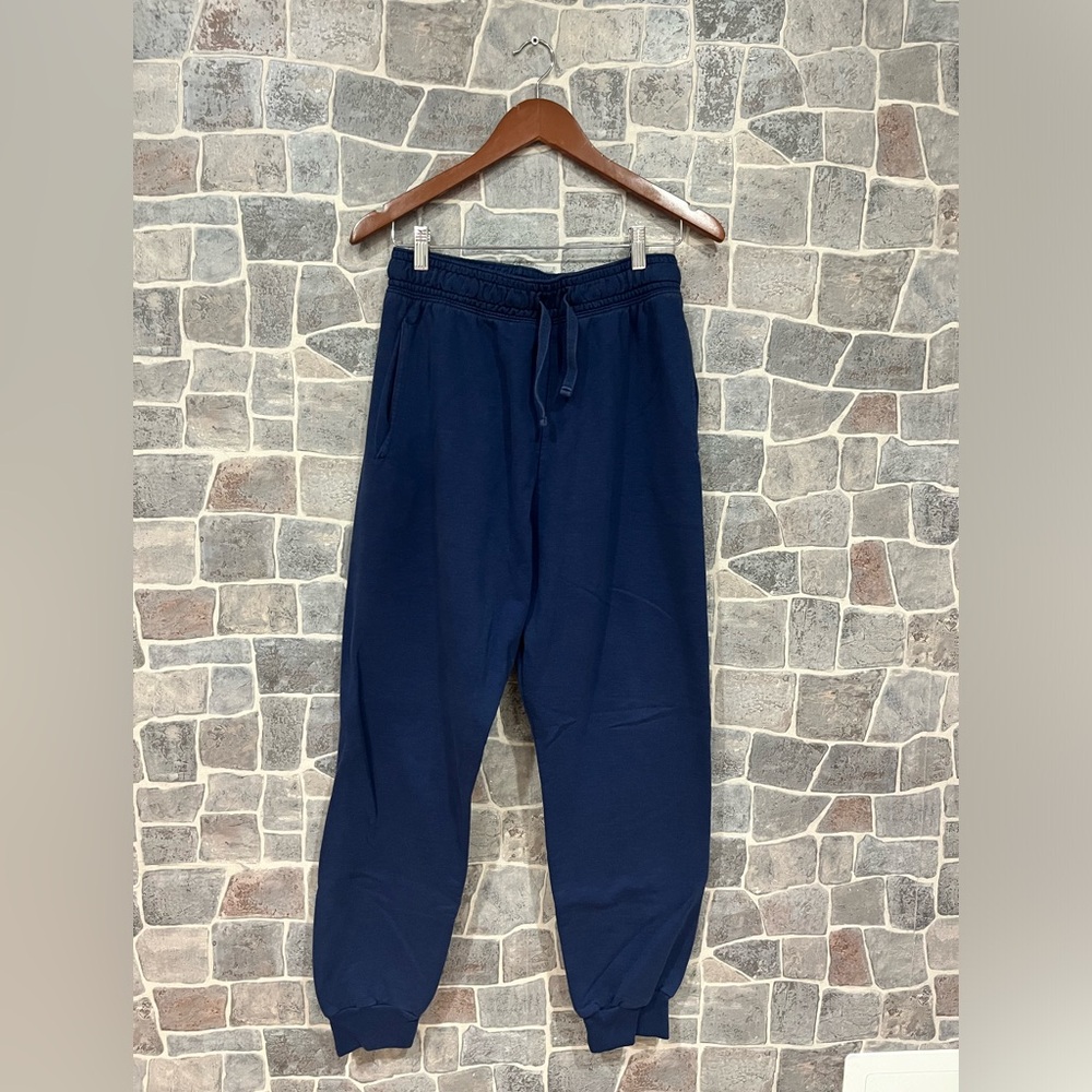Blue Hanes Joggers in Medium